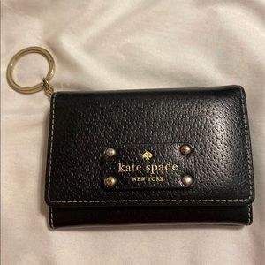 Kate Spade New York black leather wallet